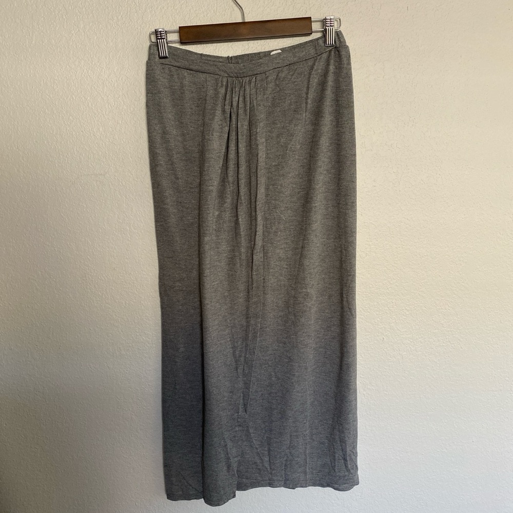 Club Monaco Gray Maxi Skirt